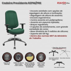 Cadeira Presidente com Costura – RZPM/PRE