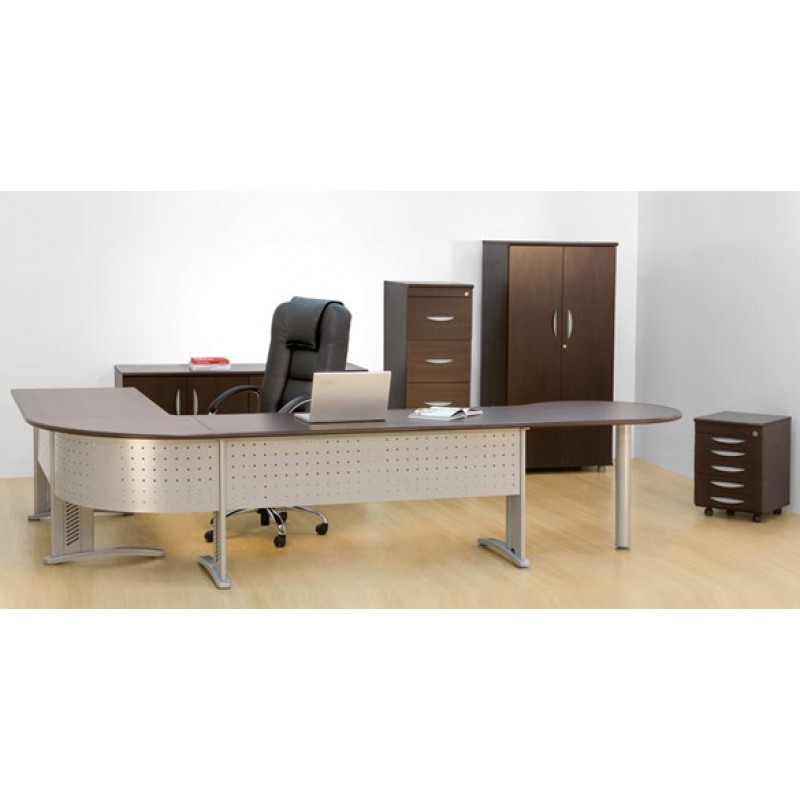 Mesa Para Escritorio Em L Post Forming Com Gota Rzmv Imp Pf